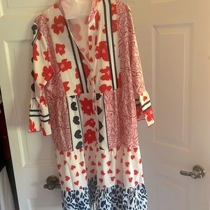 Woman’s silk dress size Large